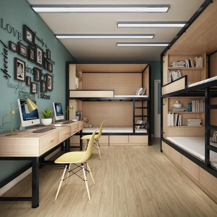 Hostel Adult Double Bunk Bed Steel Fashion Capsule Bunk Bed Double Decker Space Bunk Bed With Curtain For Hotel