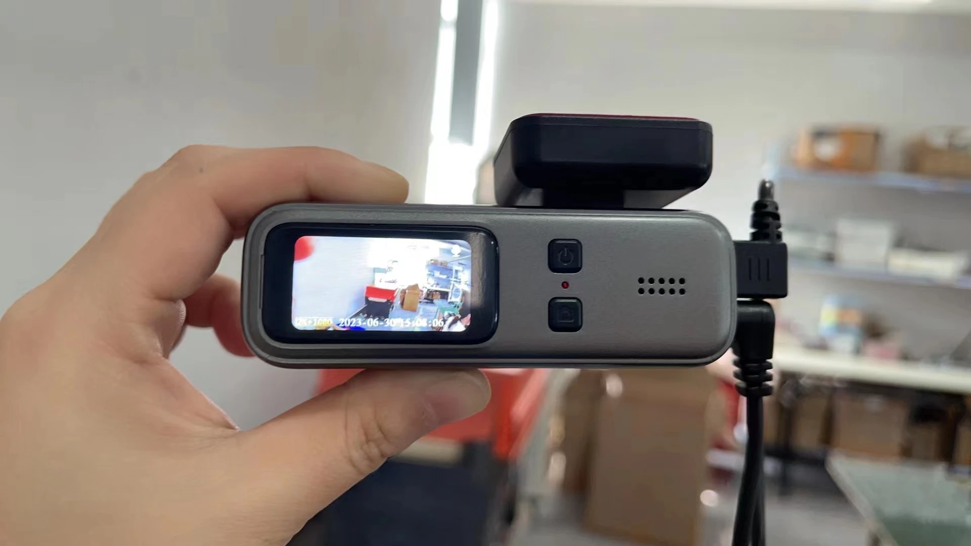 Front real 2k resolution WIFI dash cam black box double recorder 1.47 inch IPS screen 150 wide angle rear camera 1K vehicle dvr