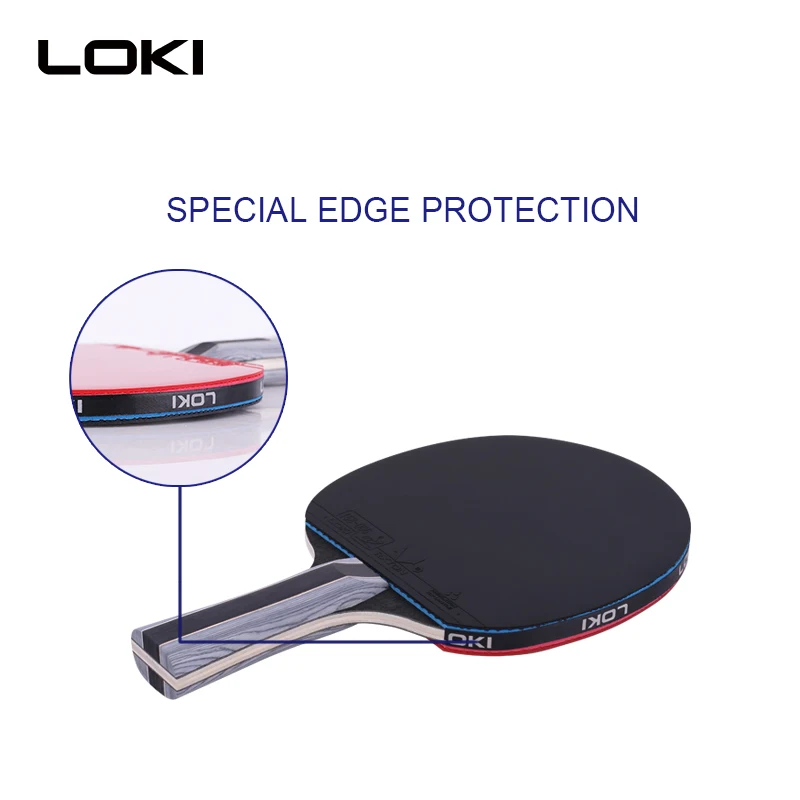 Loki net containing table tennis set with racket pingpong set