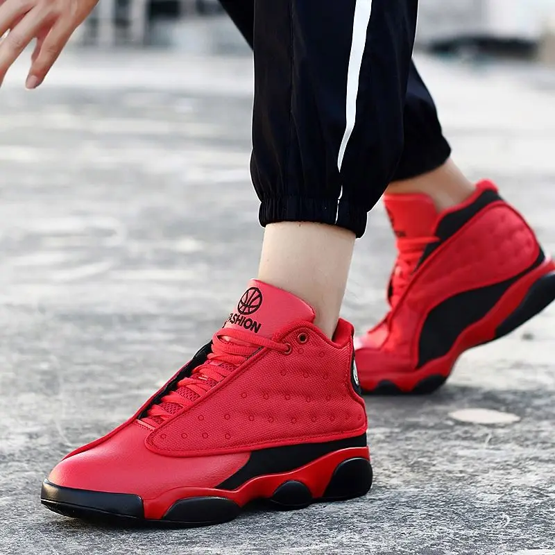 
Sepatu Basket Nik Jordam Original Sepatu-Basket-Peak Anta Kt Ufo 6 Air 13 Retro Playground Tenis De Basquete Usado 