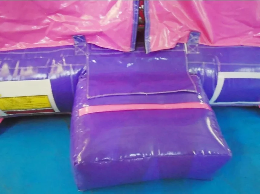 Large Custom Theme Bounce Castle Inflatable Frozen Trampoline Basketball Hoop Inside