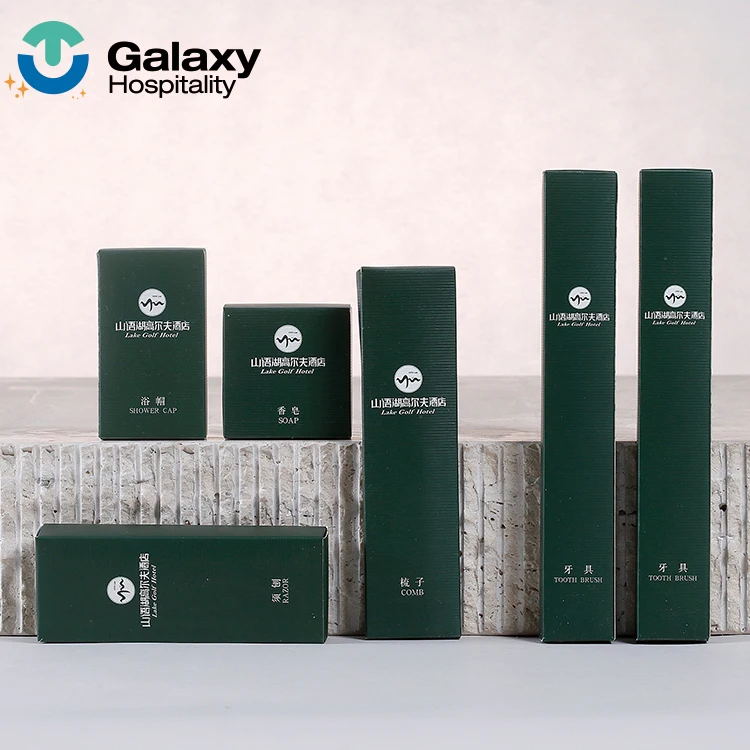 Hotel Amenities Customized Disposable Shaving Kit Argan Oil Shower Gel Fast Whitening Body Lotion