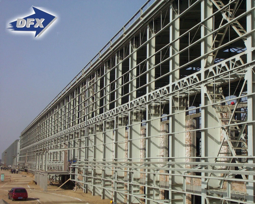 Light Weight Curved Roof Steel Structure Workshop Warehouse Factory Plant from Qingdao China