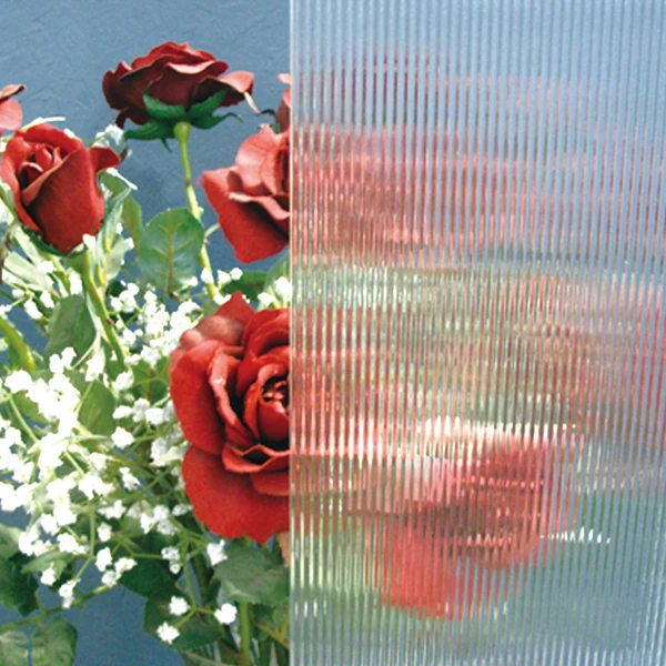 4mm Clear Bronze Karatachi Pattern Embossed Glass 5mm Karatachi Patterned Glass