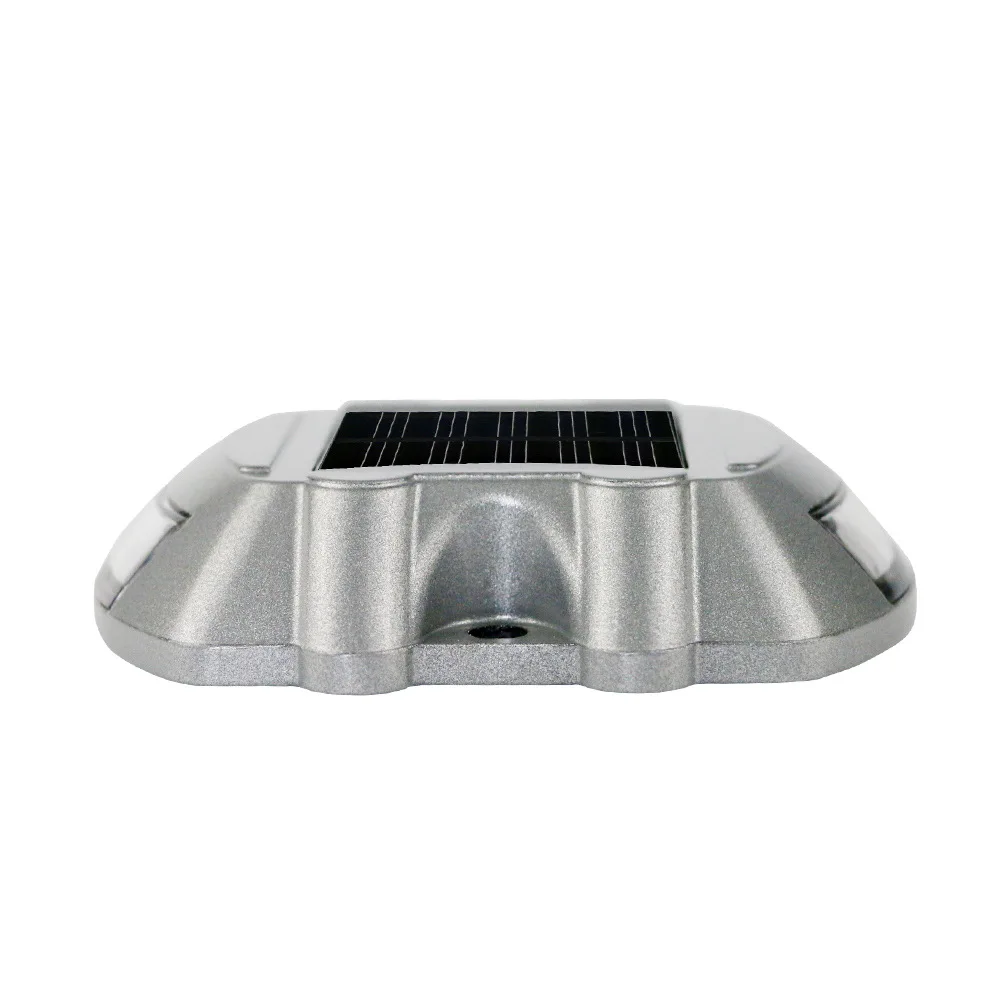China Manufacture Ground Warning Light Traffic Road Pavement Markers Reflector Aluminum Led Solar Powered Road Stud Light