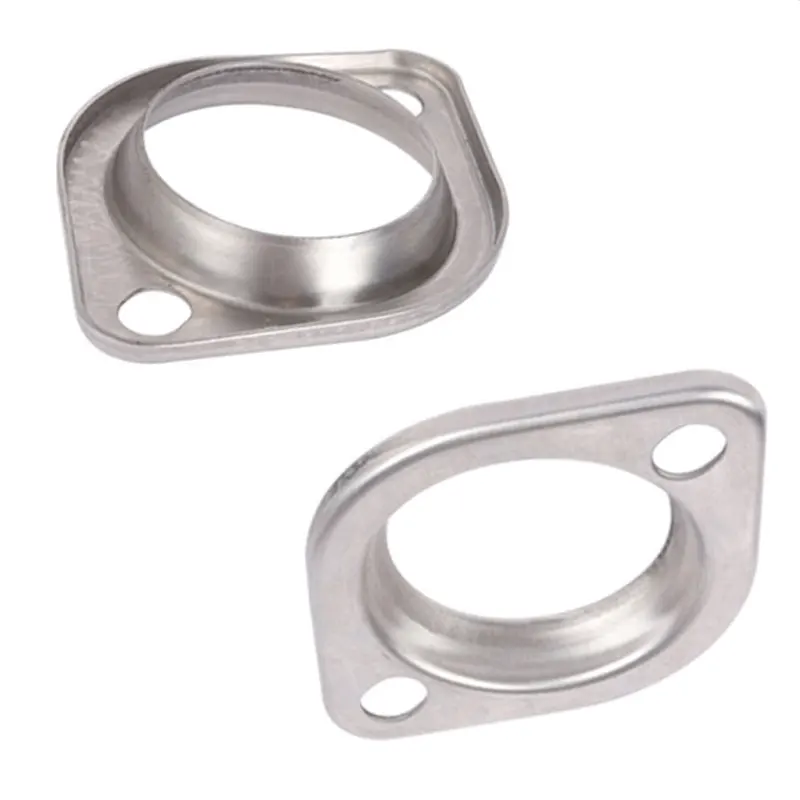 Автомобильная титановая выхлопная труба из нержавеющей стали 2/3/4/5 с отверстием для болта фланец и кольца автомобильный воздушный балка на заказ