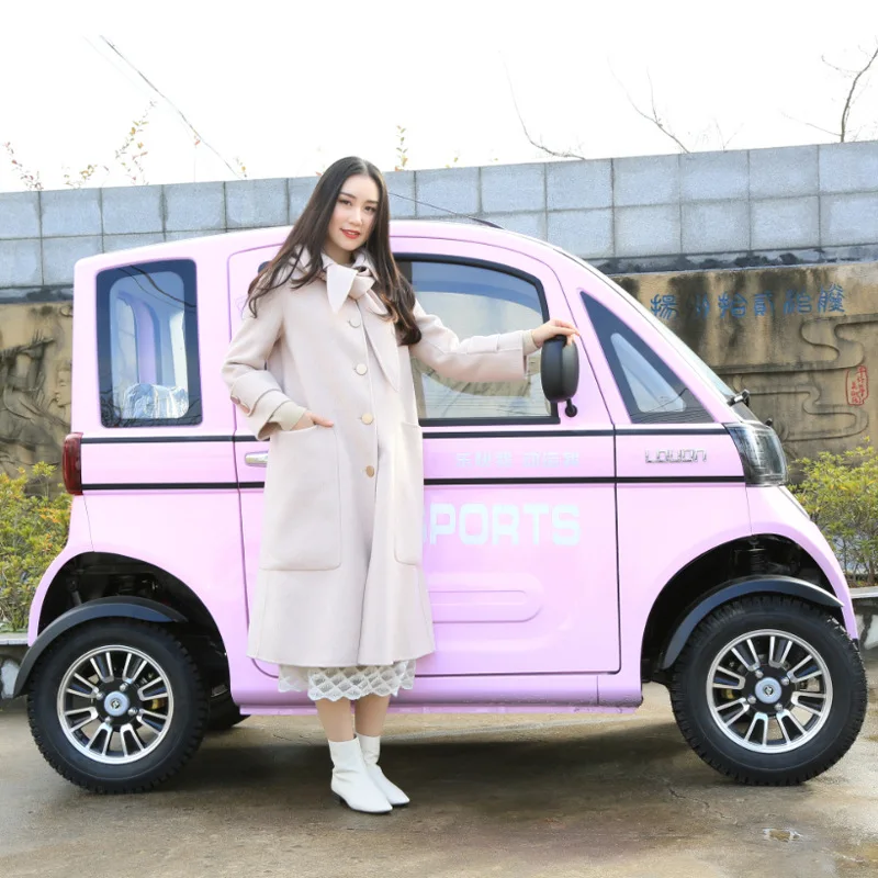 2022 EBU Hot-selling Goddess style electric mini four wheel car