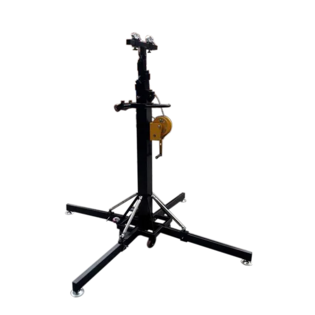 Hot Sale DJ Hang Truss Lift Tower Adjustable Height Crank Speaker Stand