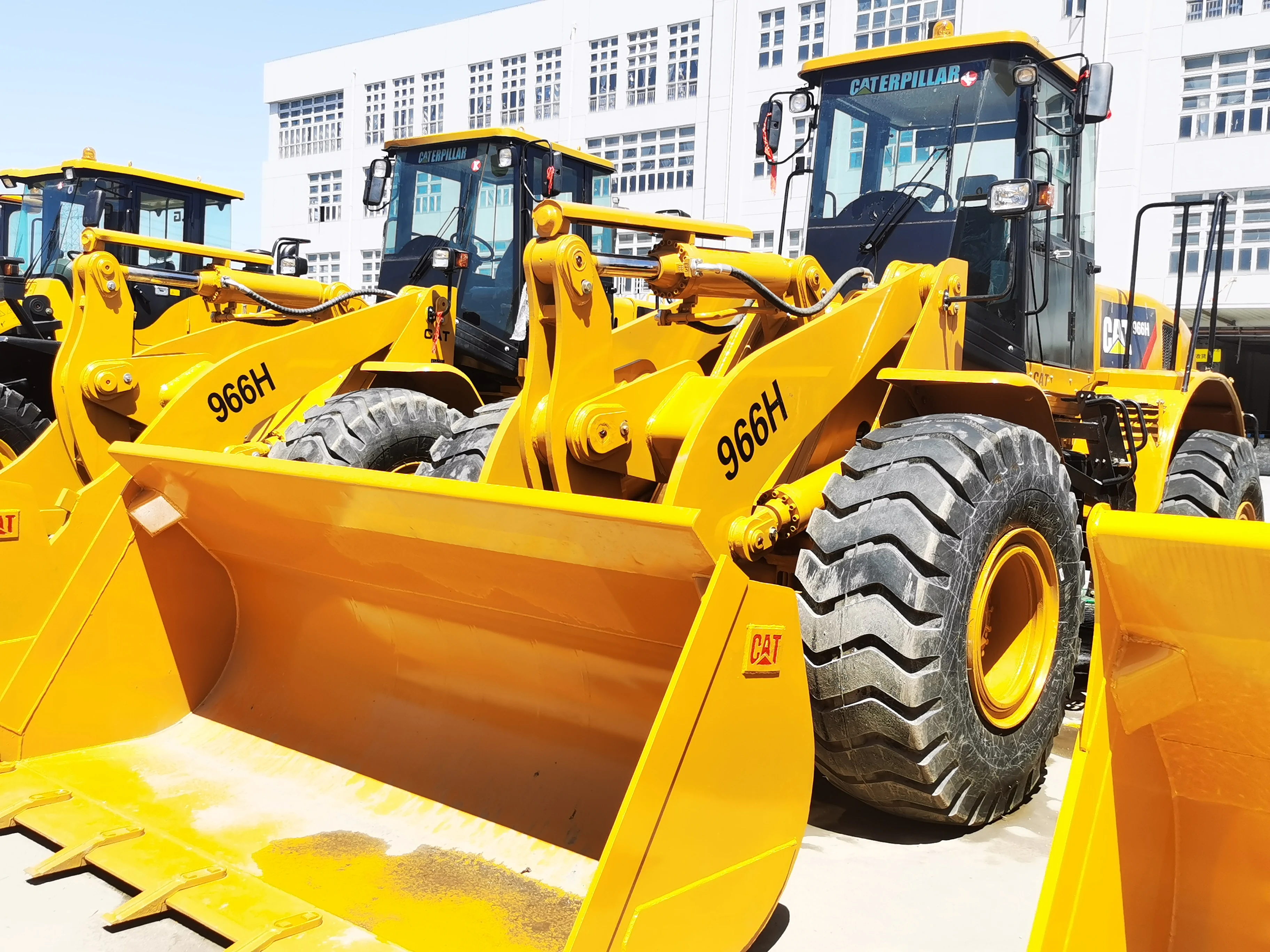 Hot Selling Second-Hand Japanese Caterpillar 966H Wheel Loader 6 Ton Load Short Uptime Focused on Engine Pump Core Components