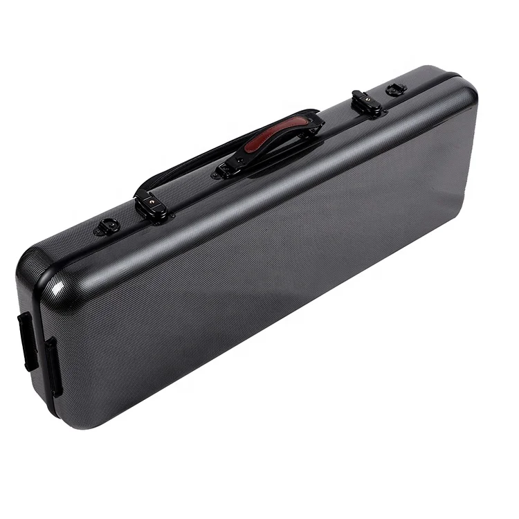 High quality  custom OEM waterproof oblong  carbon fiber colour  hard  adjustable viola case G-2005LF