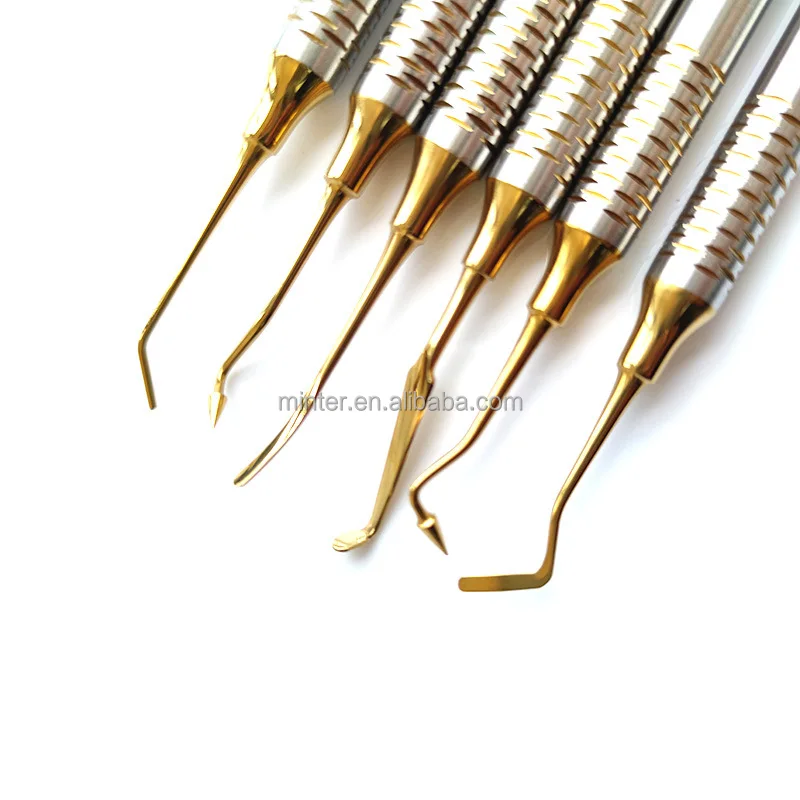 Factory Wholesale 6 Pcs Oral Care Aesthetic Restoration Set Dental Resin Filling Set