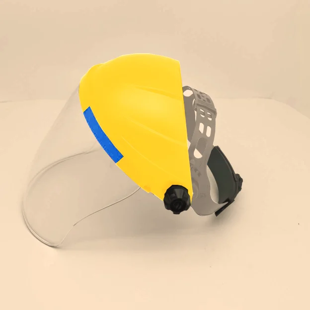 Transparent Anti Splash Welding Face Visor Shield For Industrial Construction
