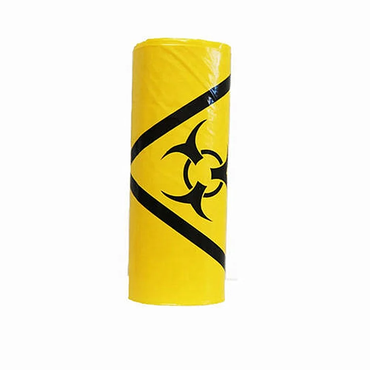 2020 PVA water soluble plastic laundry bags for Hospital use