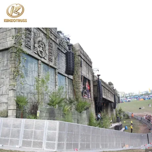 Kenzotruss Aluminum Safety Folding Crowd Barrier Aluminum Concert Barricade