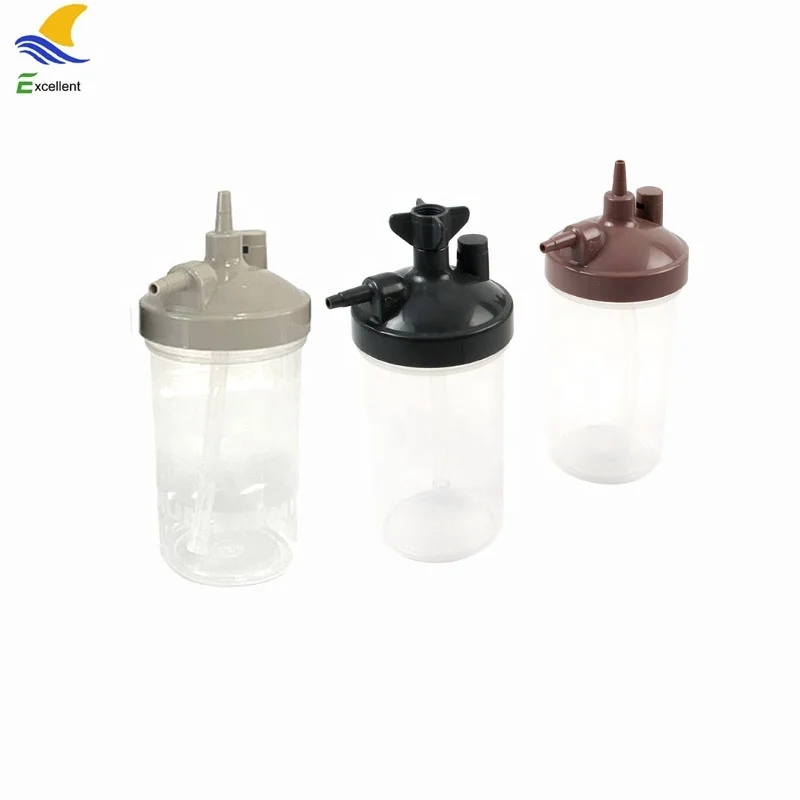 Oxygen Concentrator Bubble Humidifier Bottle 250/350ML