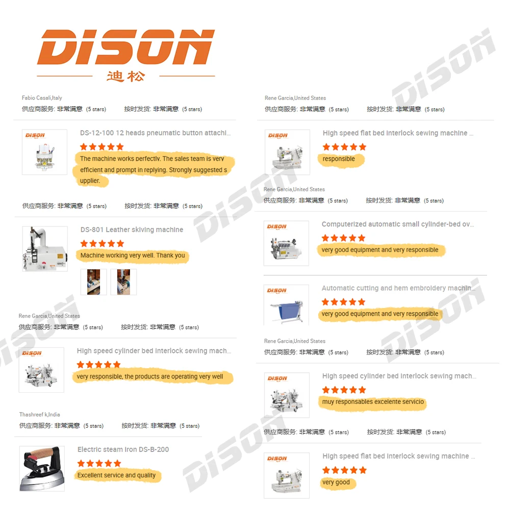 DS-246  Cylindriacl composite material flat sewing machine and oral feed and level