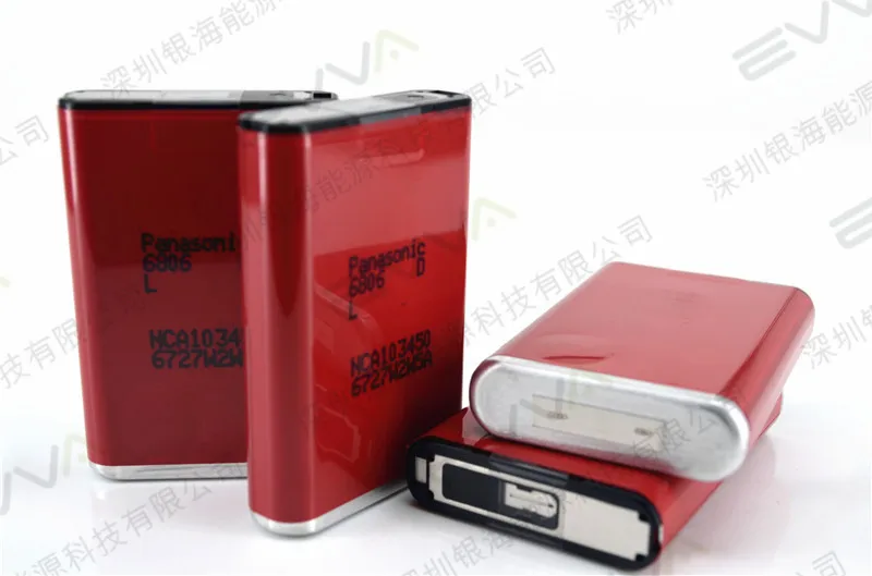Japan original package NCA 103450 3.6V 2350mAh High Power lithium ion batteries with fuse 103450