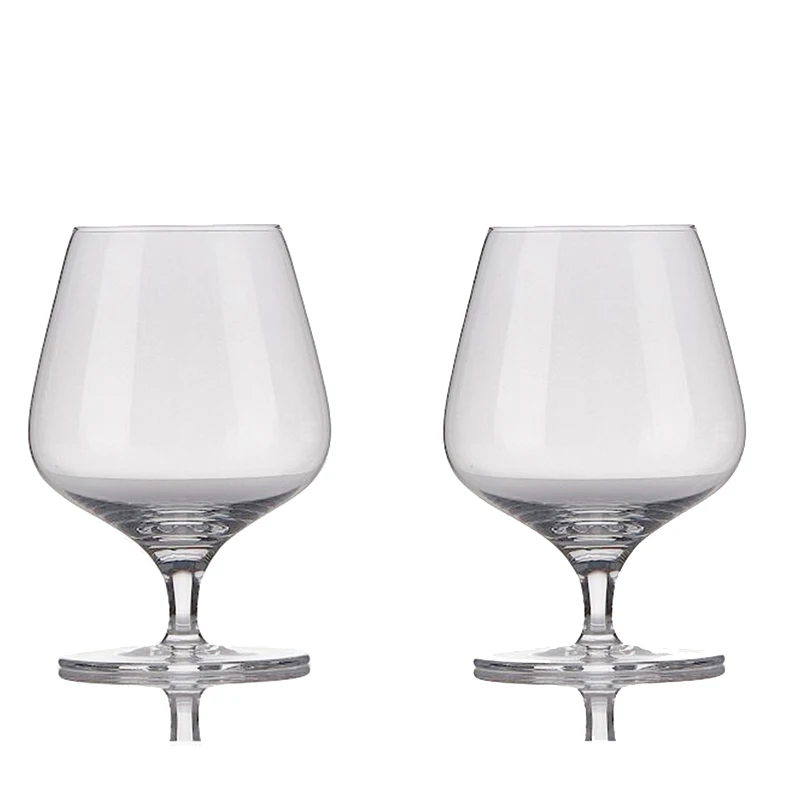 400ml Short Stem Unleaded Crystal Glassware Elegant Clear Cocktail Drinking Cognac Snifter Brandy XO bar whisky wine Cup Glasses