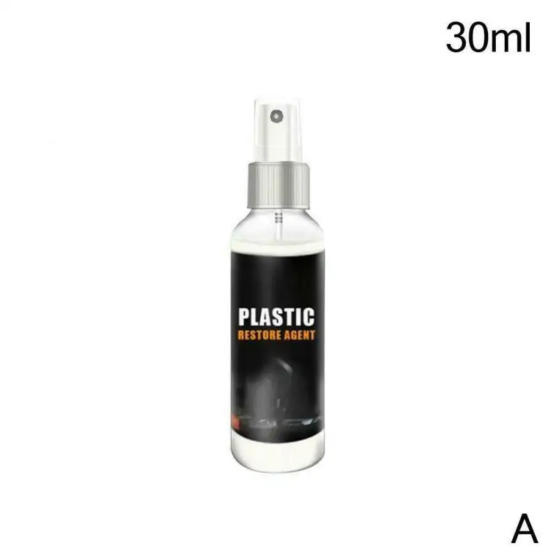 30ML Auto Interior Plastic Plastic Parts Wax Retreading Agent Renewed Plastic Restore Car Paint Car Refurbishing Agent