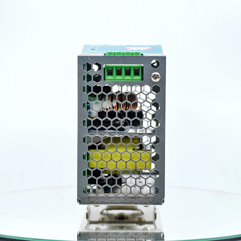NDR-75 120 240 480 серии 75 480W 12V/24V/48V AC-DC БП din-рейка SMPS оригинальный бренд MEAN WELL представляет импульсный источник питания светодиодного