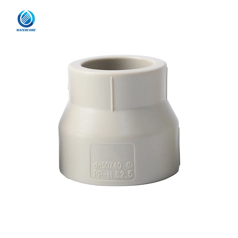Industrial Socket Fusion PPH Pipe Fittings PPH Socket Fusion Reducer Connection Bushing