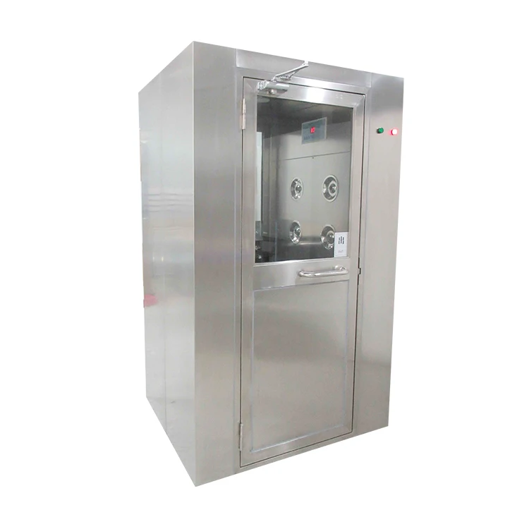 99.99% Efficiency Air Cleaning Equipment 304 Stainless Steel Air Shower