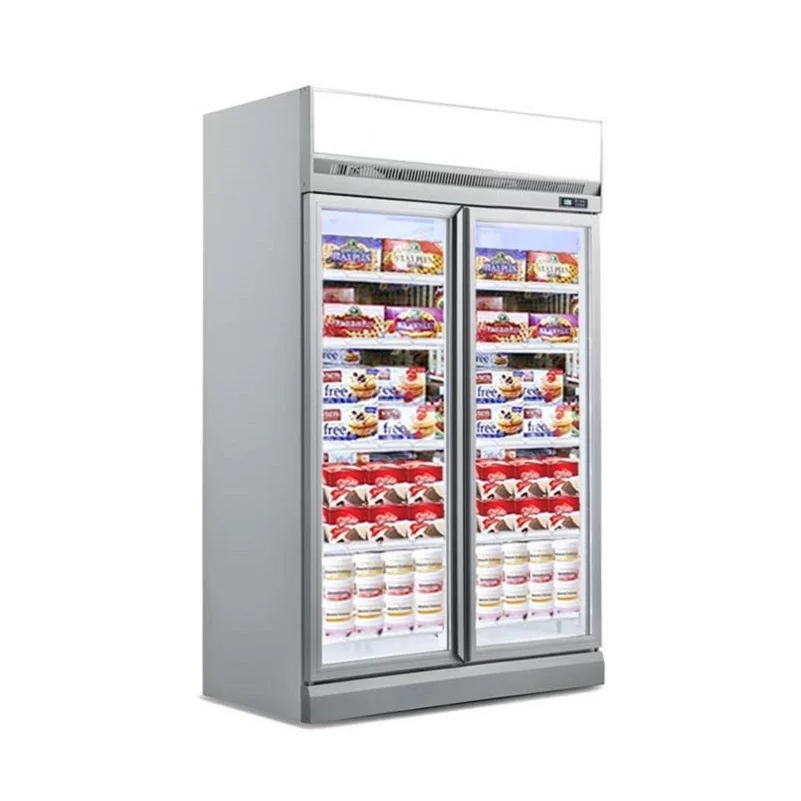 Convenience Store Popsicle Display Freezer Gelato Ice Cream Showcase Supermarket Refrigeration Equipment