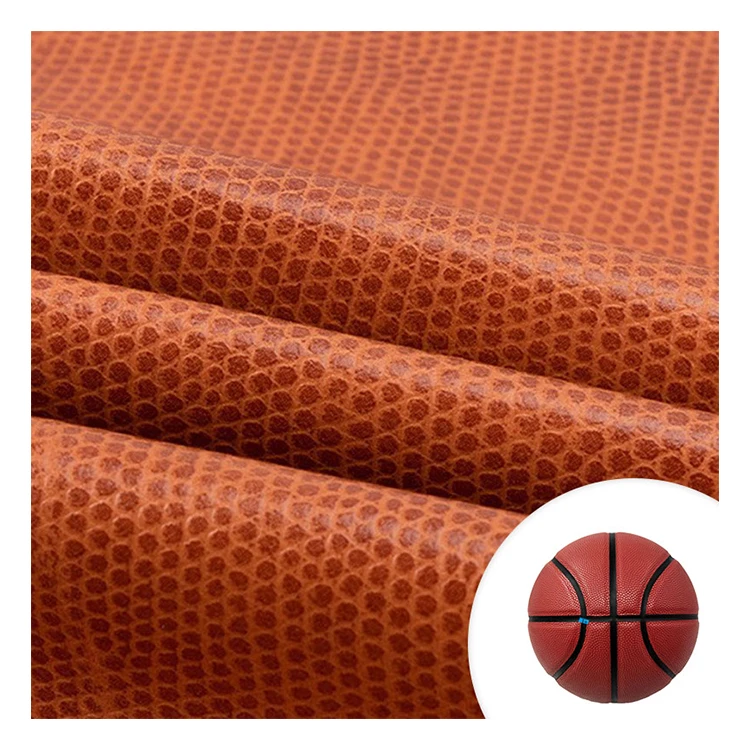 Wholesale 1.5 MM Waterproof Faux Synthetic Artificial Materials PU Leather Roll For Basketball