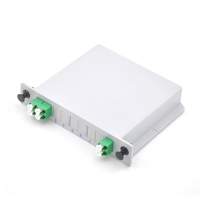 Factory Directly PLC Splitter Device LC/APC 2x4 Insertion /LGX /Cassette type Fiber Optic fiber optic equipment