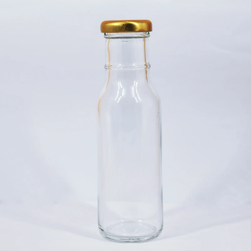 Sealed Kitchen Salad Dressing Glass Bottle Tomato Sauce Bottle 250 ml 350 ml 500 ml Soy Sauce Glass Bottle