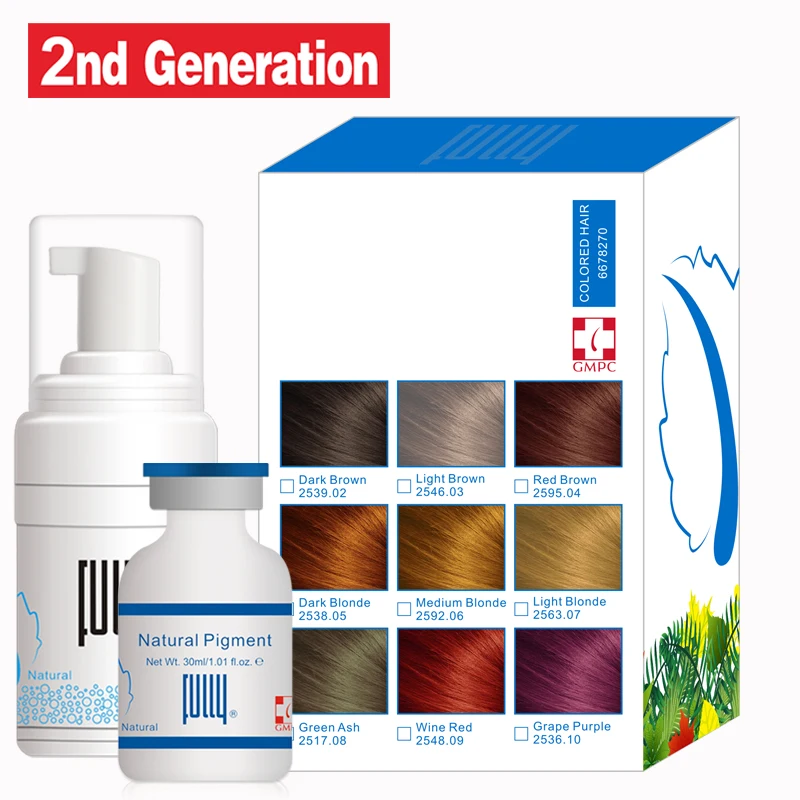 
New Generation Hair Color Pop Color Cream Hair Dye Collection 
