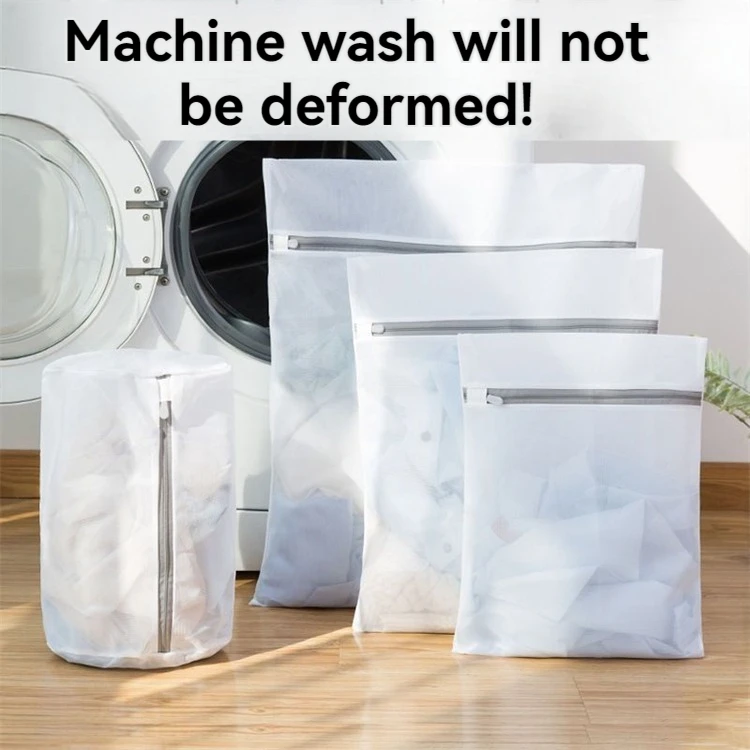 Extra Large Durable Mesh Laundry Bag-Portable Honeycomb Mesh Design for Home Use Big Clothes Household Wash Bag