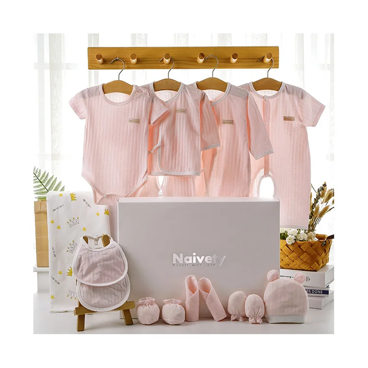 High Quality Baby Clothing Gift Newborn Clothes Baby Gift Set Jumpsuits Infants Clothes Sets Baby Clothing For Girl