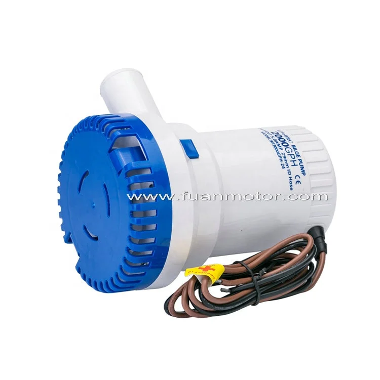 2500GPH 12V rule marine pump for bilge drainage yacht