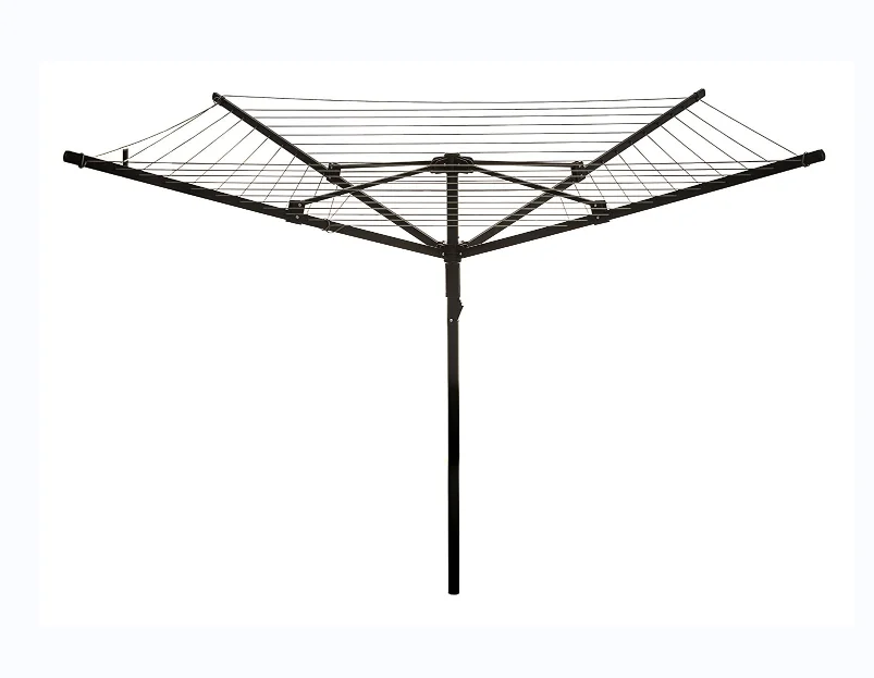 4 Arms 45m Umbrella Rotary Airer Outdoor Drying Rack for Online Retailer Special