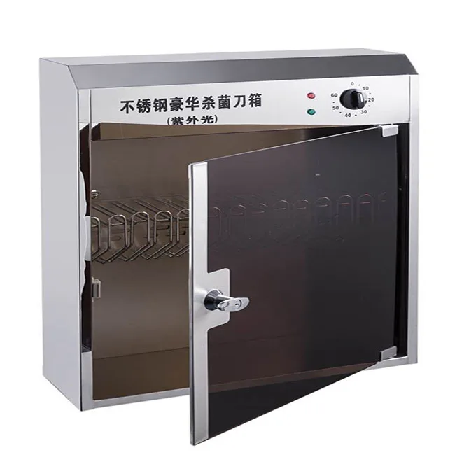 Кухонные инструменты для дезинфекции из нержавеющей стали CE, УФ-лампа, нож, стерилизатор, коробка для стерилизации