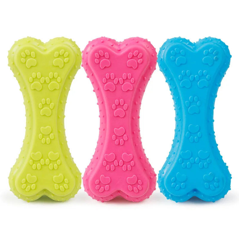 Pet voice molars hollow bones rubber toys TPR pet dog toys