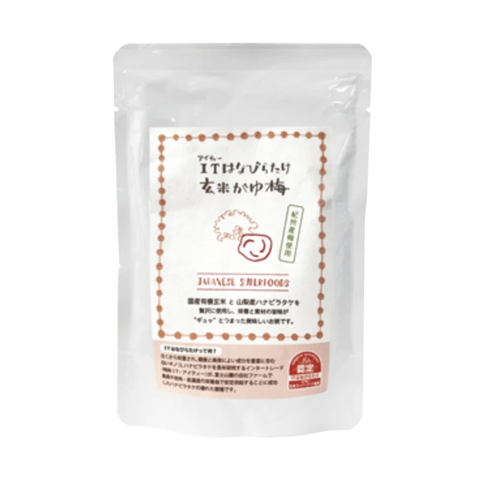 Hanabiratake retort pouch instant plum flavor dried brown rice brands