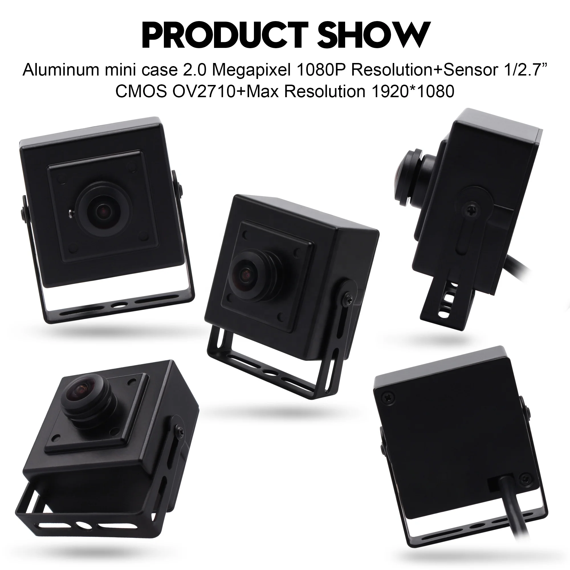  ELP 180degree Fisheye Lens Wide Angle 1080P Mini Box