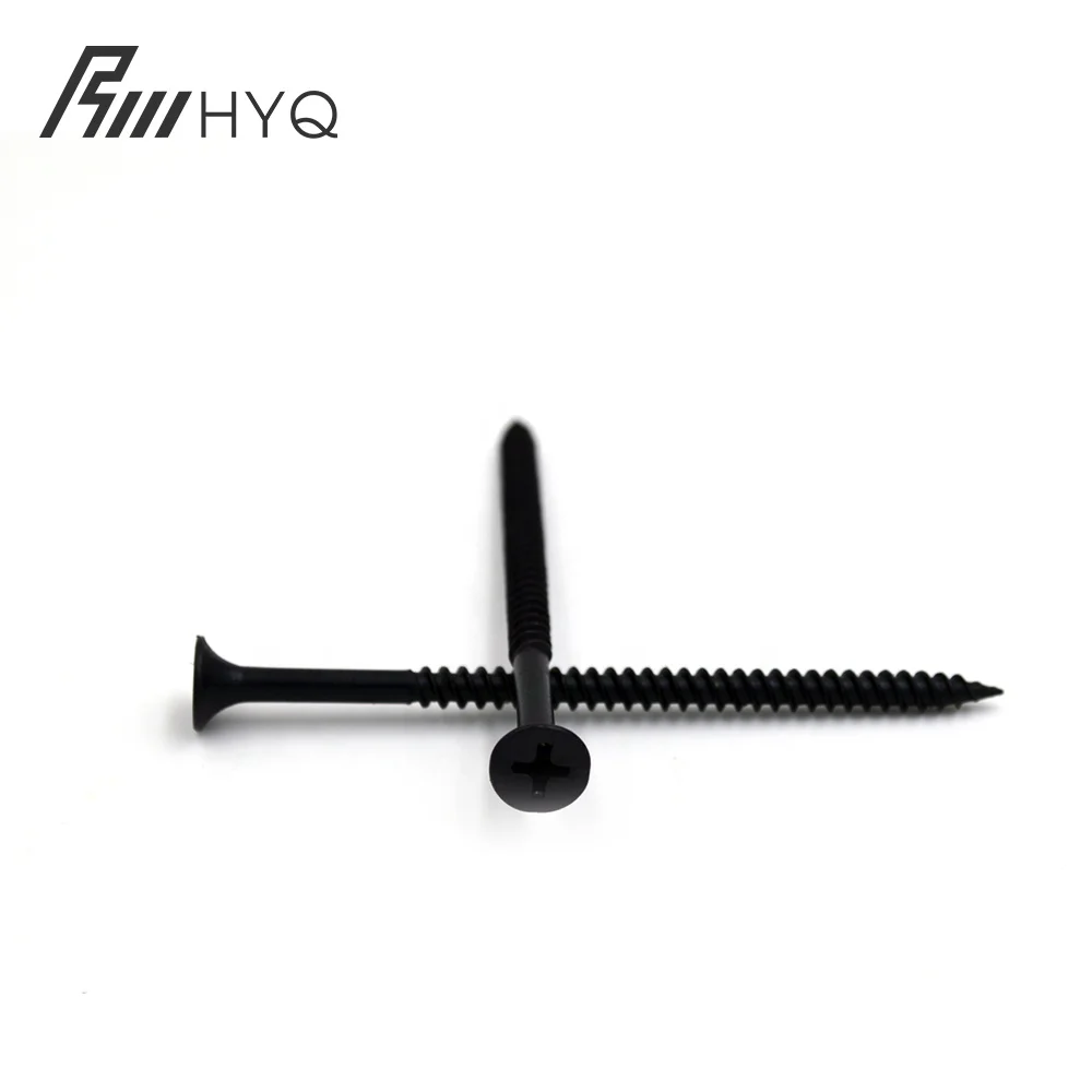 3.5x25 black drywall screw for gypsum board
