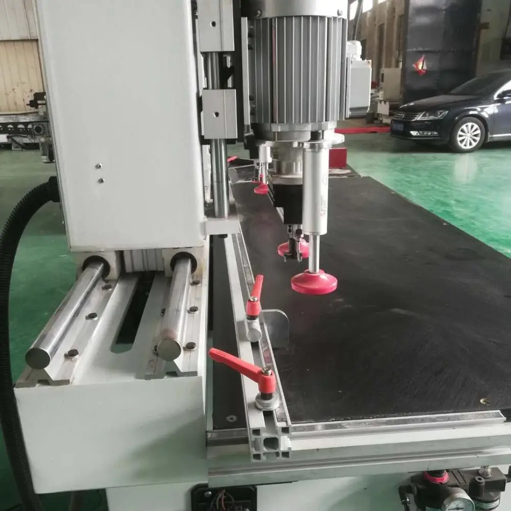Hinge boring machine