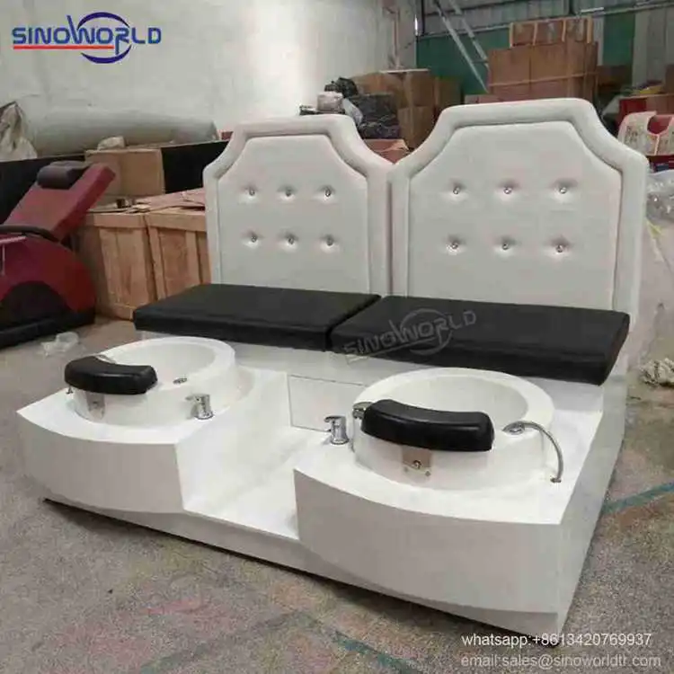 
Wholesale Modern Salon Chair Spa Massage Pedicure Chair/ Double Bench/ Station/ Equipment 