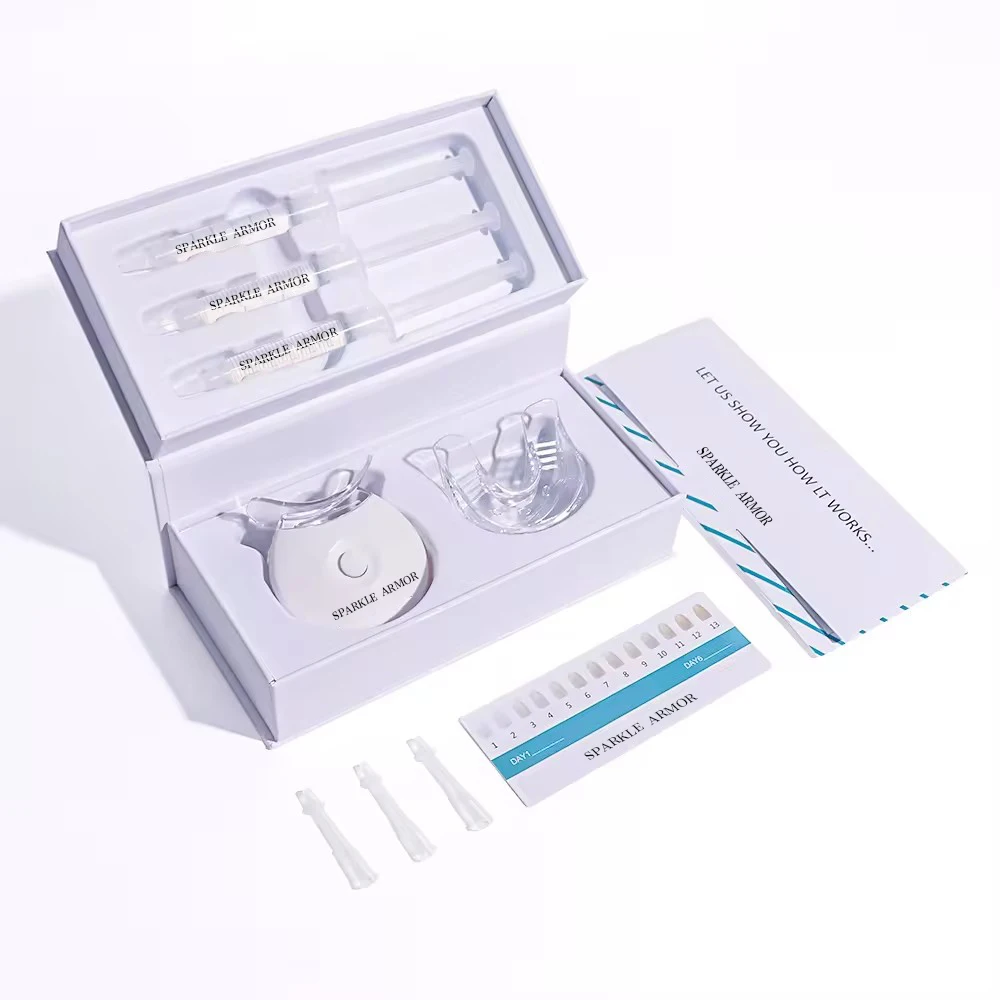 Wholesale CE Approved Teeth Whitening Blue Cold Light 10 Minute Timer Home Tooth Whitening Led Kit Private Logo