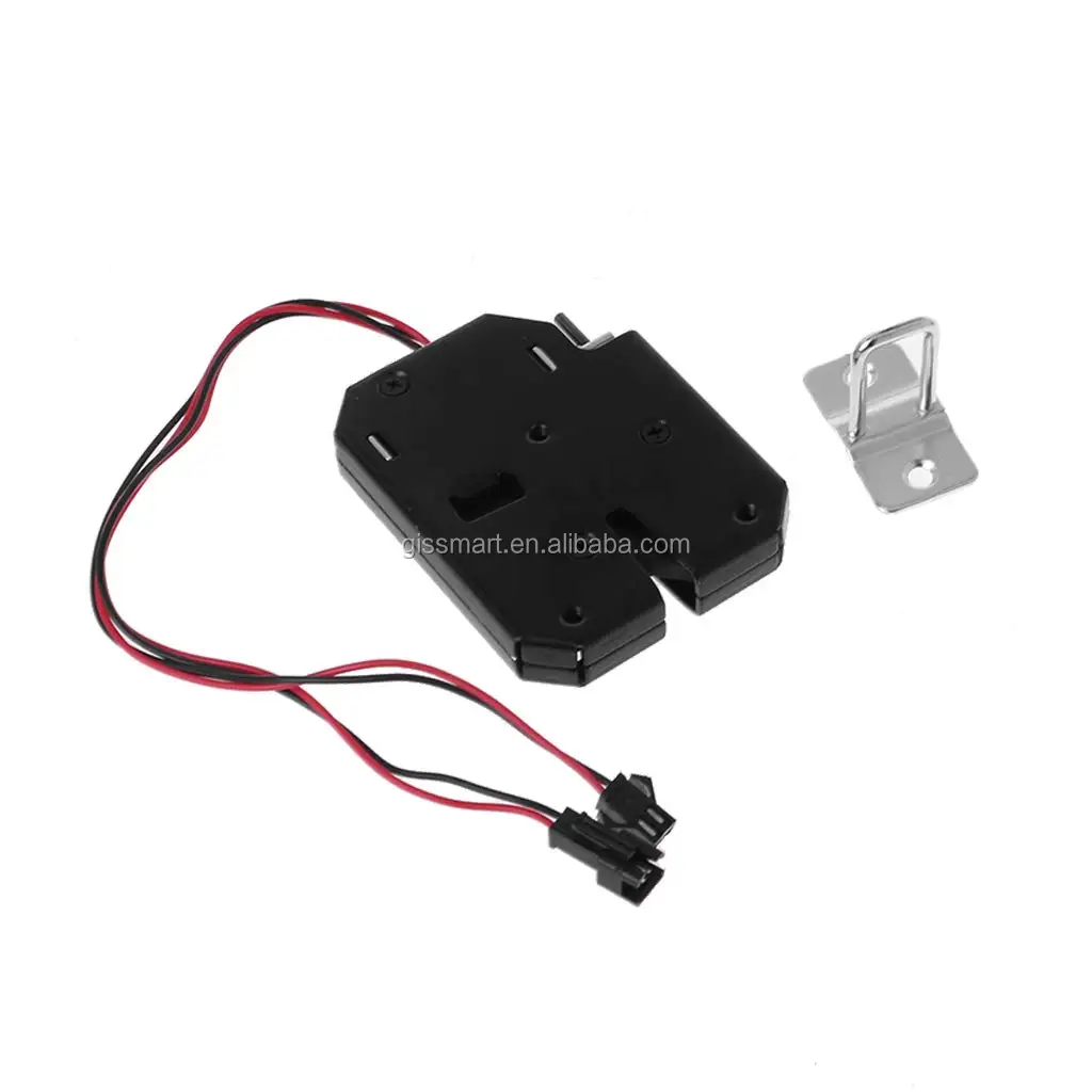 GIS factory smart 24v gym express delivery cabinet solenoid parcel locker lock 12v 2wire electromagnetic solenoid lock