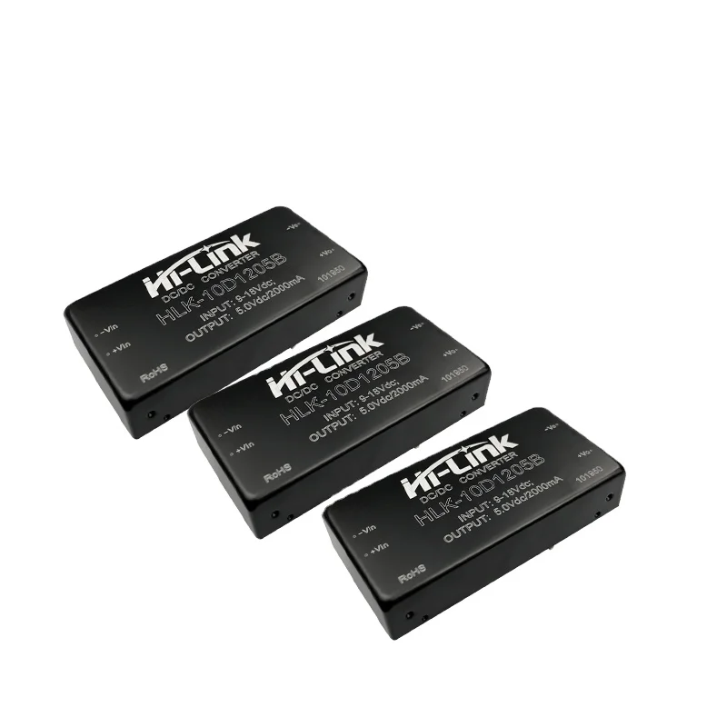 9-18V Input 5V 2A output DC DC converter power supply isolated module HLK-10D1205B Hi-Link Manufacturer