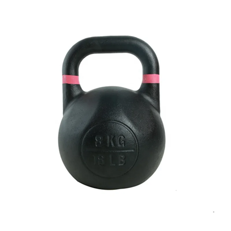 Gym home fitness Kettle bells Gravity Cast Iron Competition strong baking painting Kettlebell