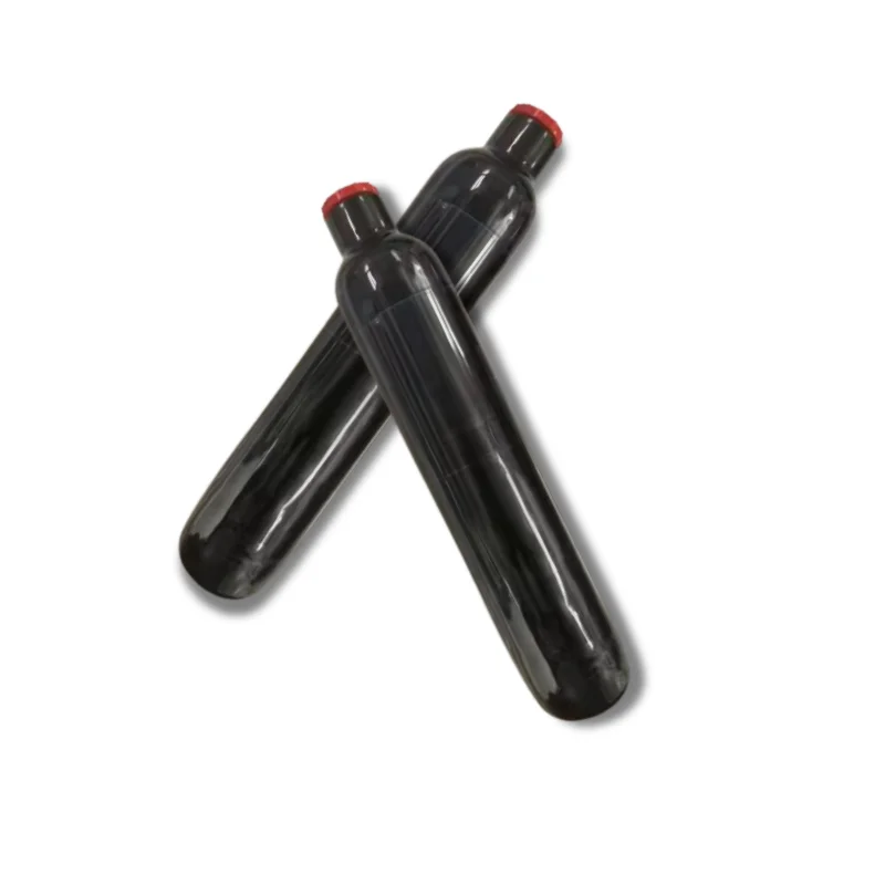 Carbon fiber wound composite gas cylinder