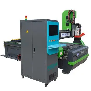 Высокоскоростной Серводвигатель ATC 1325 CNC маршрутизатор с вакуумным столом