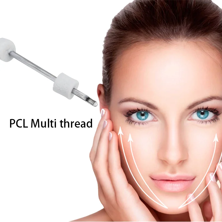 Высокоуровневая многонитевая PCL 2021 21 г 38 мм Корейская pcl-нить L Blunt для затяжки лица дермальный