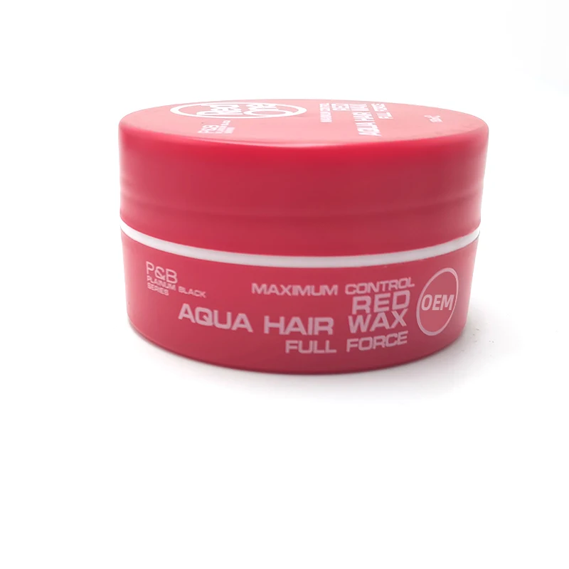 OEM Strong hold organic hair color matte paint wax pomade gel private label hair color wax